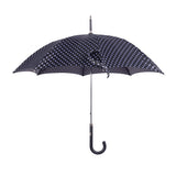 Smooth Leather Polka Dot Umbrella