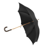 Alligator Leather Solid Stick Umbrella