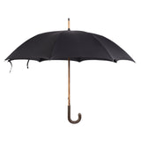 Alligator Leather Solid Stick Umbrella
