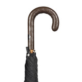 Alligator Leather Solid Stick Umbrella