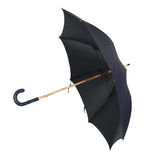 Alligator Leather Solid Stick Umbrella