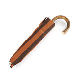 Polished Chestnut Folding Umbrella